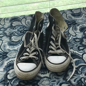 Black and White Converse